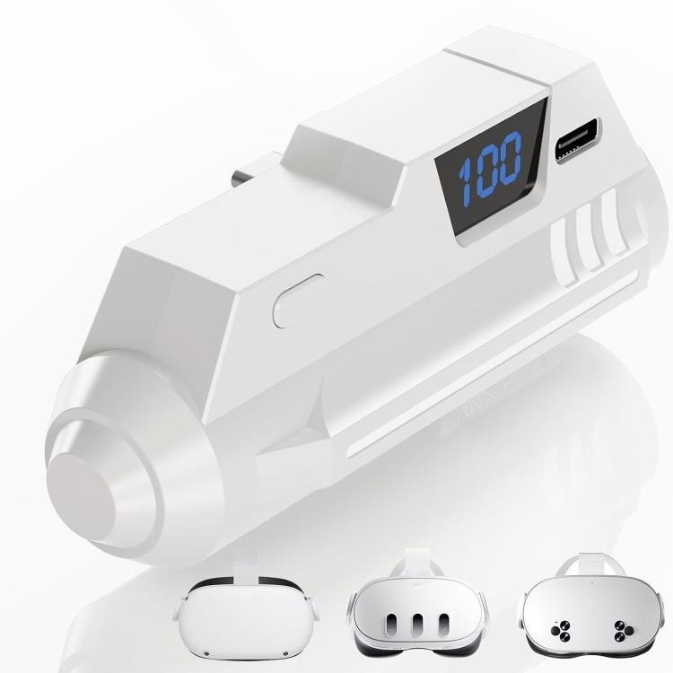 WG30 Power Bank da 5000 mAh, accessorio per visori VR, A8 For Meta Quest 2 / 3 / 3S, A13 For Meta Quest 2 / 3 / 3S, A9 For Meta Quest 2 / 3 / 3S, A8 For Meta Quest 2, A7 For Meta Quest 2