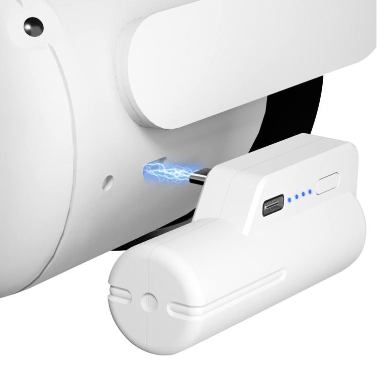 WG30 Power Bank da 5000 mAh, accessorio per visori VR, A8 For Meta Quest 2 / 3 / 3S, A13 For Meta Quest 2 / 3 / 3S, A9 For Meta Quest 2 / 3 / 3S, A8 For Meta Quest 2, A7 For Meta Quest 2