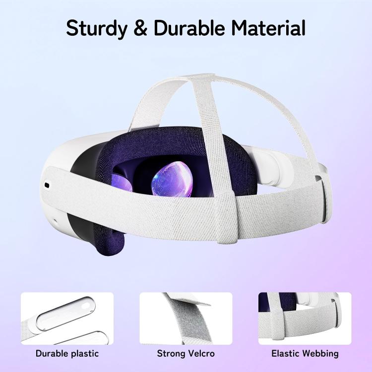 WG37 Cinturino regolabile per visore VR, accessorio, For Meta Quest 3 / 3S