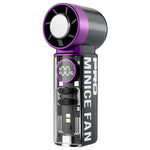 Mini ventilatore portatile ad alta velocità K824 a turbina eolica concentrata