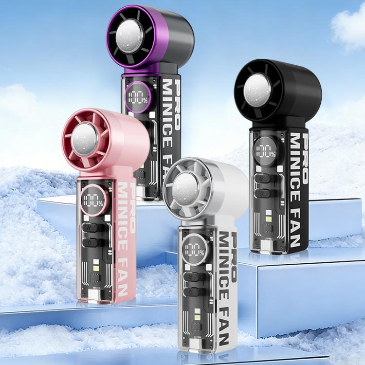 Mini ventilatore portatile ad alta velocità K824 a turbina eolica concentrata