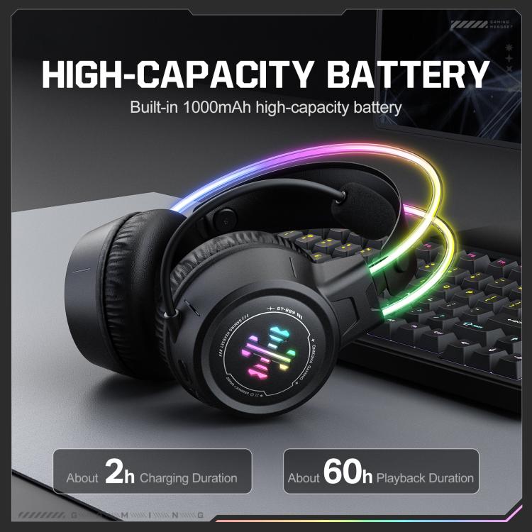 Cuffie da gioco Bluetooth 2.4G ONIKUMA GT889 RGB