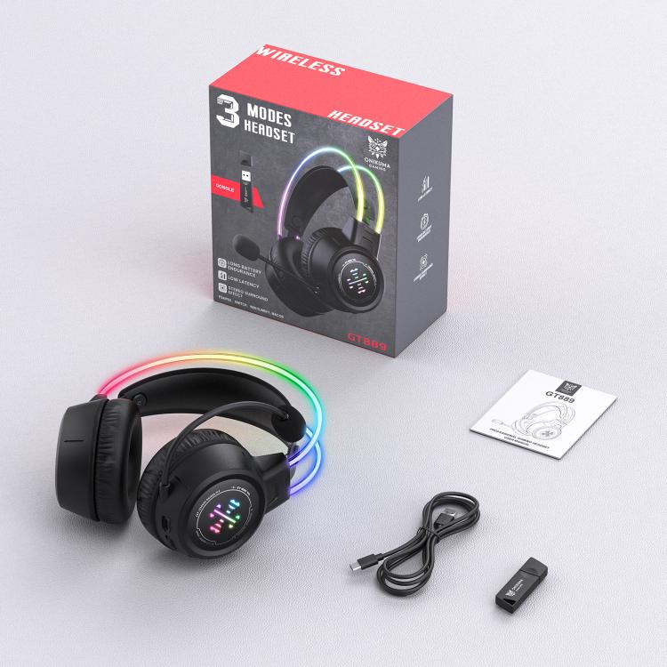 Cuffie da gioco Bluetooth 2.4G ONIKUMA GT889 RGB