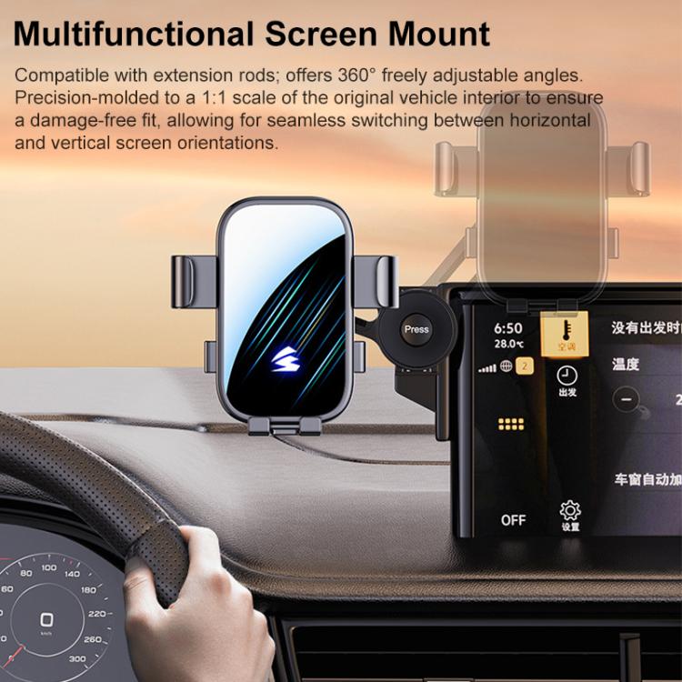Supporto telefono auto con braccio estensibile per Toyota