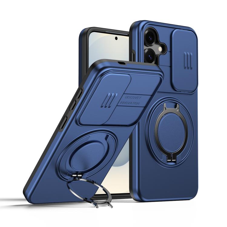 Custodia con schermo scorrevole e supporto magnetico per Galaxy A55 e A35 5G