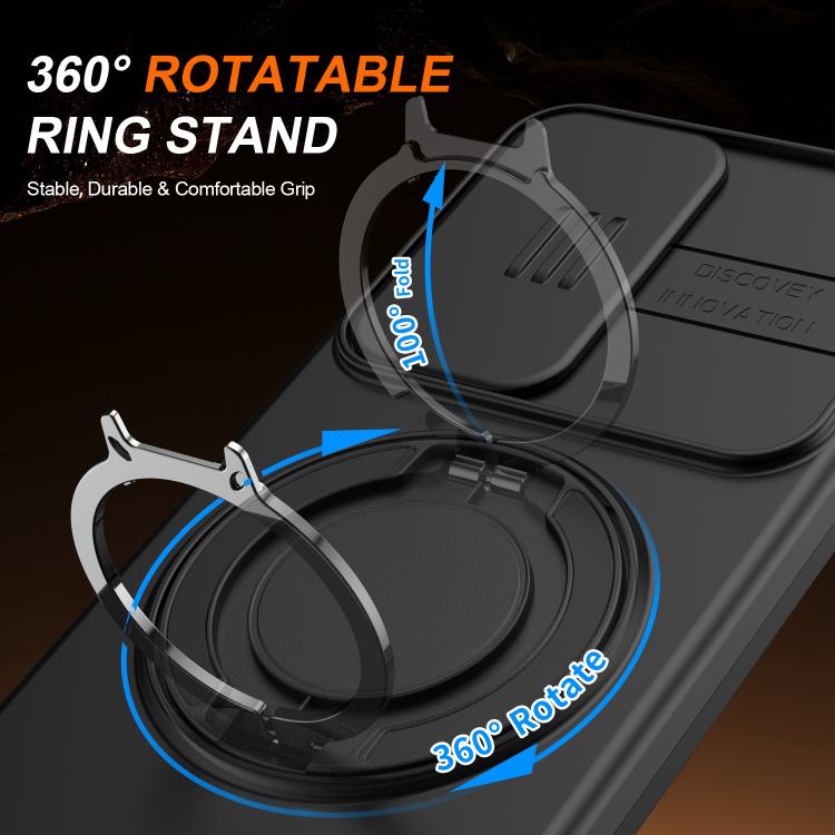 Custodia con schermo scorrevole e supporto magnetico per Galaxy A55 e A35 5G