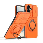 Custodia con schermo scorrevole e supporto magnetico per Galaxy A55 e A35 5G