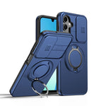 Custodia con schermo scorrevole e supporto magnetico per Galaxy A16 A17 A26