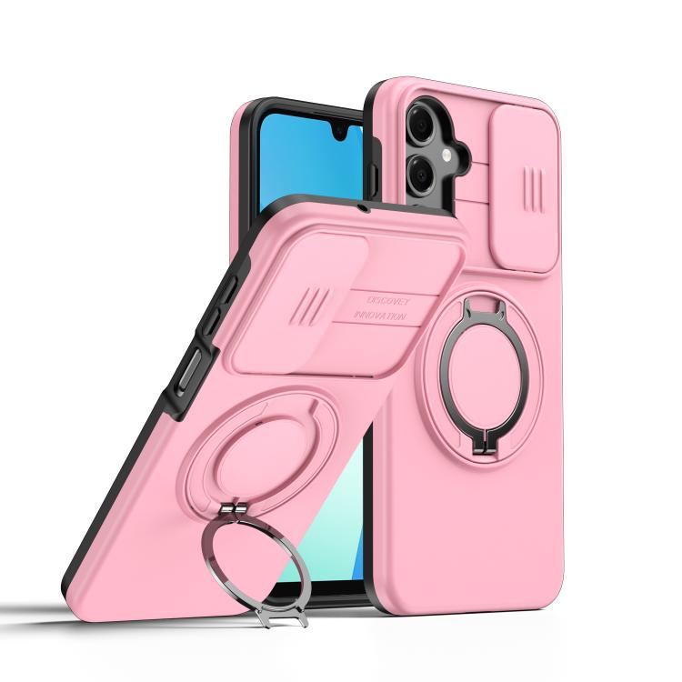 Custodia con schermo scorrevole e supporto magnetico per Galaxy A16 A17 A26