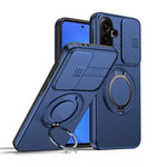 Custodia con schermo scorrevole e supporto magnetico per Galaxy A16 A17 A26