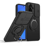 Custodia con schermo scorrevole e supporto magnetico per Galaxy A16 A17 A26