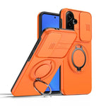 Custodia con schermo scorrevole e supporto magnetico per Galaxy A16 A17 A26