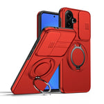 Custodia con schermo scorrevole e supporto magnetico per Galaxy A16 A17 A26