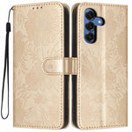 Custodia ecopelle con stampa girasole per Samsung Galaxy S25 FE, Edge, S25 e