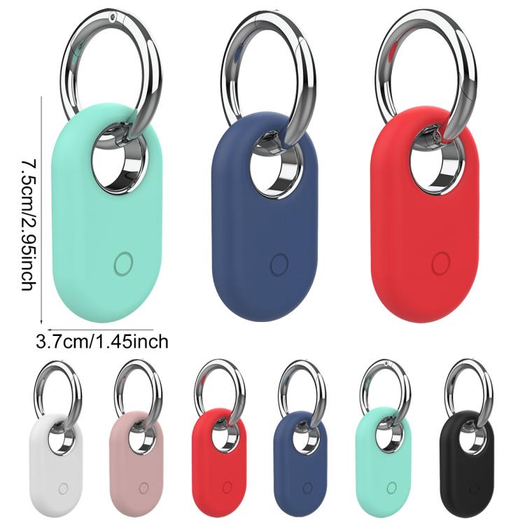 Set di 4 portachiavi con custodia protettiva in silicone per Samsung Galaxy
