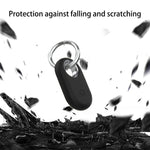 Set di 4 portachiavi con custodia protettiva in silicone per Samsung Galaxy
