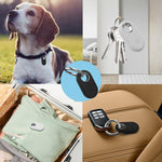 Set di 4 portachiavi con custodia protettiva in silicone per Samsung Galaxy