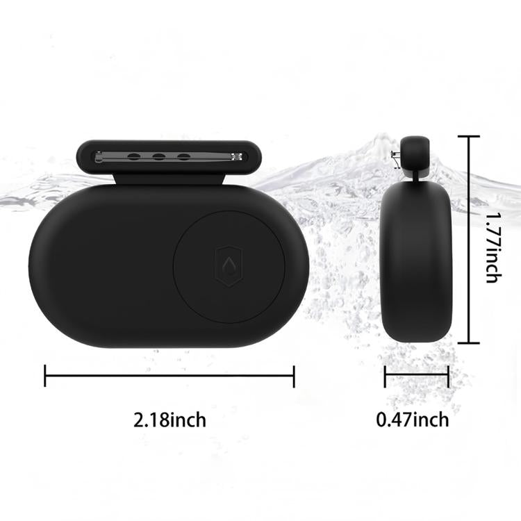 Custodia protettiva in silicone impermeabile per Galaxy SmartTag2 con spilla
