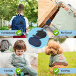 Custodia protettiva in silicone impermeabile per Galaxy SmartTag2 con spilla