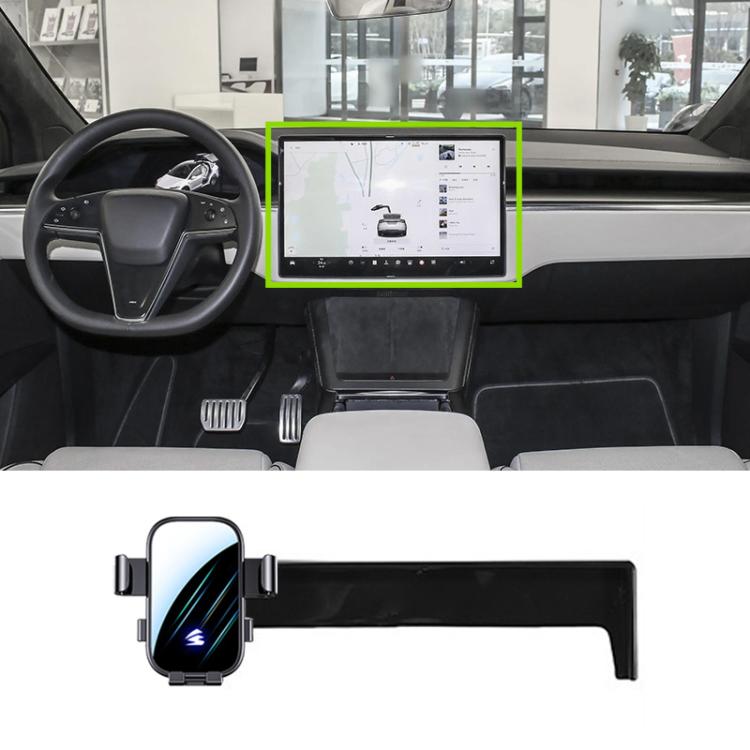 Supporto telefono auto estensibile per Tesla Model 3 Y X S