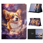 Custodia per tablet in pelle vegana con texture litchi per Samsung Galaxy Tab