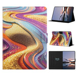 Custodia per tablet in pelle vegana con texture litchi per Samsung Galaxy Tab