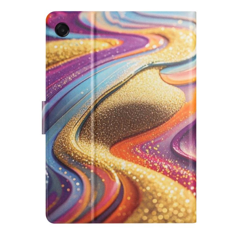 Custodia per tablet in pelle vegana con texture litchi per Samsung Galaxy Tab