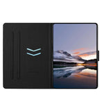 Custodia per tablet in pelle vegana con texture litchi per Samsung Galaxy Tab