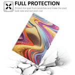 Custodia tablet smart in ecopelle con texture litchi per Samsung Galaxy Tab A