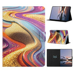 Custodia tablet smart in ecopelle con texture litchi per Samsung Galaxy Tab A