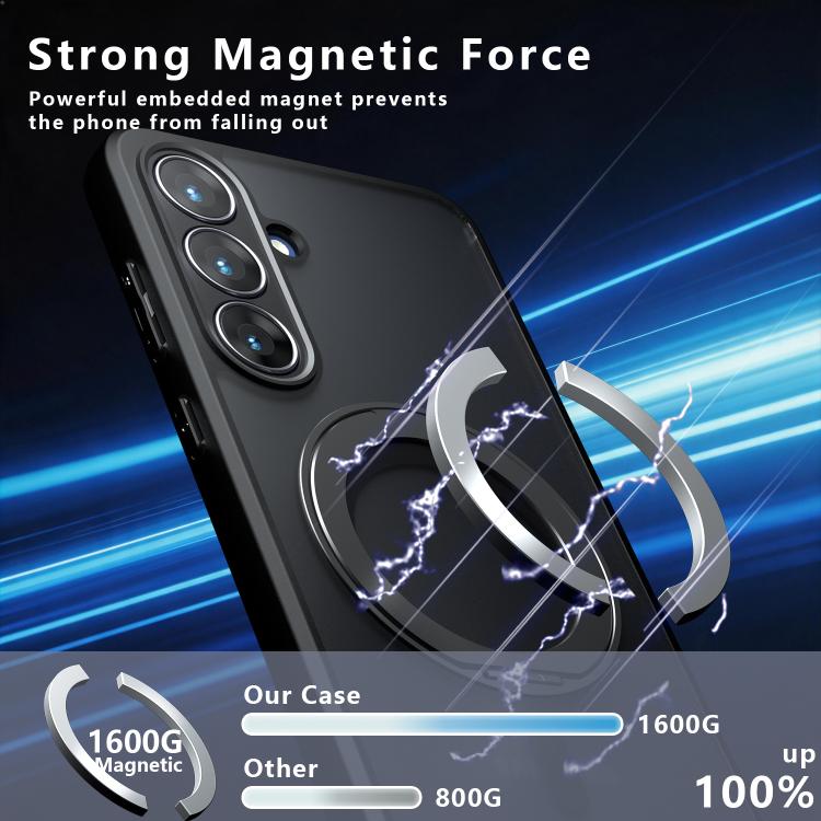 Custodia ibrida in PC e TPU con supporto magnetico per Galaxy S26 FE 5G, Samsung