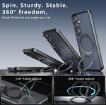 Custodia ibrida in PC e TPU con supporto magnetico per Galaxy S26 FE 5G, Samsung