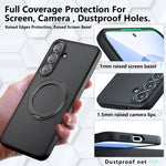 Custodia ibrida in PC e TPU con supporto magnetico per Galaxy S26 FE 5G, Samsung