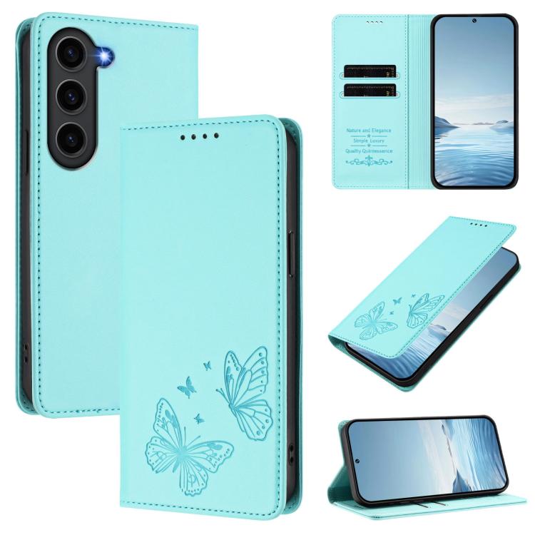 Custodia in ecopelle con doppia protezione RFID per Galaxy S23+ e S23 5G