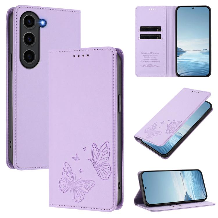 Custodia in ecopelle con doppia protezione RFID per Galaxy S23+ e S23 5G