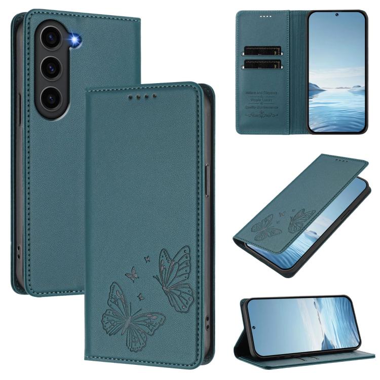 Custodia in ecopelle con doppia protezione RFID per Galaxy S23+ e S23 5G