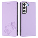 Custodia in ecopelle con doppia protezione RFID per Galaxy S22+ 5G e S20+