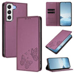 Custodia in ecopelle con doppia protezione RFID per Galaxy S22+ 5G e S20+