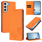 Custodia in ecopelle con doppia protezione RFID per Galaxy S22 e S21 FE 5G