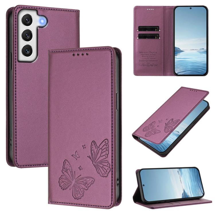 Custodia in ecopelle con doppia protezione RFID per Galaxy S21 e S21+ 5G