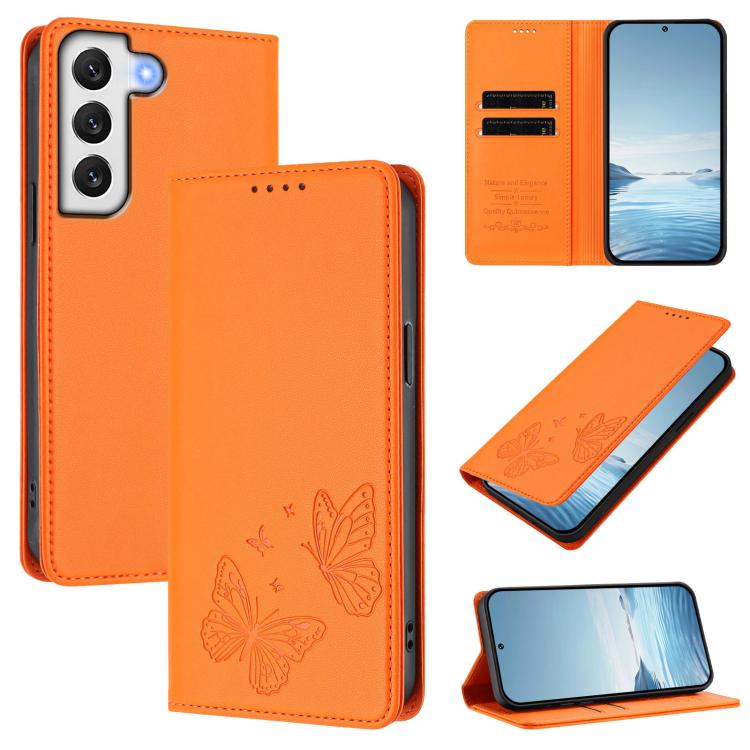 Custodia in ecopelle con doppia protezione RFID per Galaxy S21 e S21+ 5G