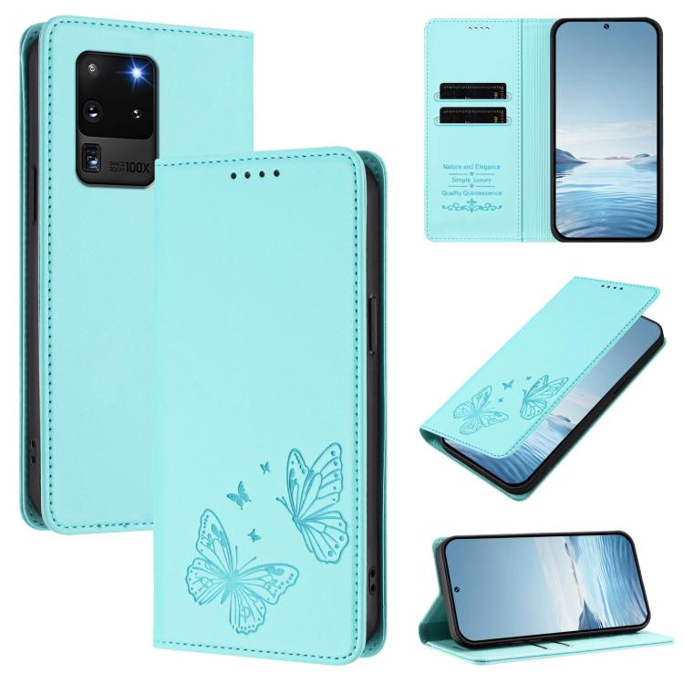 Custodia in ecopelle con doppia protezione RFID per Galaxy Note20 e S20 Ultra