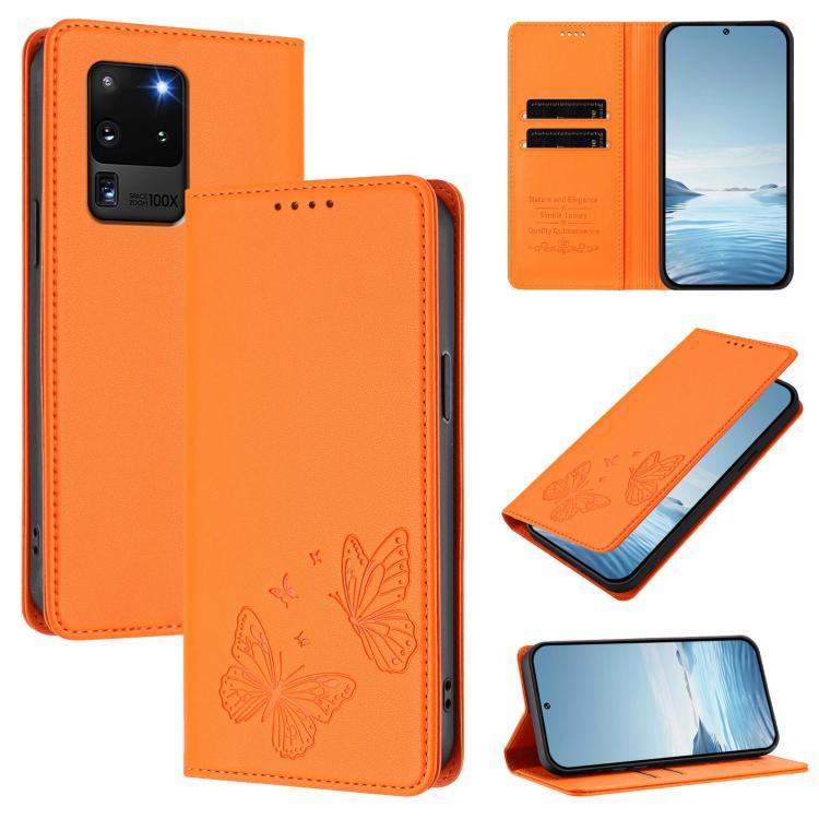 Custodia in ecopelle con doppia protezione RFID per Galaxy Note20 e S20 Ultra