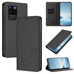 Custodia in ecopelle con doppia protezione RFID per Galaxy Note20 e S20 Ultra