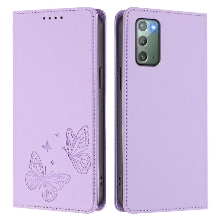 Custodia in ecopelle con doppia protezione RFID per Galaxy Note20 e S20 Ultra