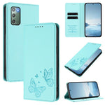 Custodia in ecopelle con doppia protezione RFID per Galaxy Note20 e S20 Ultra