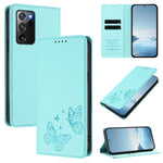 Custodia in ecopelle con doppia protezione RFID per Galaxy S21 Ultra 5G e Note20