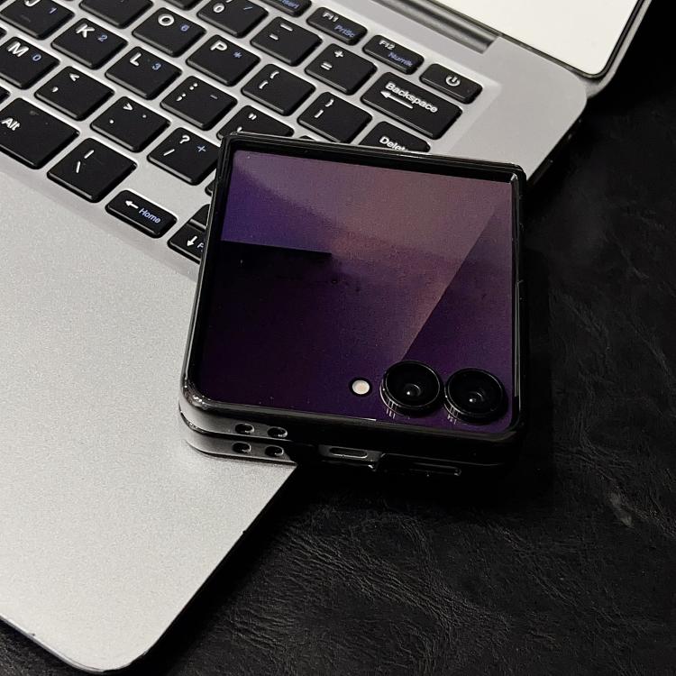 Custodia per telefono con asse magnetico integrato e texture Crazy Horse per