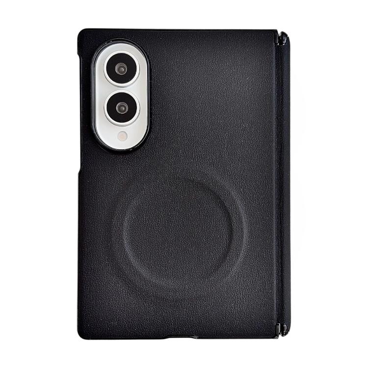 Custodia effetto pelle con anello magnetico per Galaxy Z Fold8 5G e Samsung