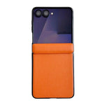 Custodia con asse magnetico e texture similpelle per Galaxy Z Fold8 5G e Samsung